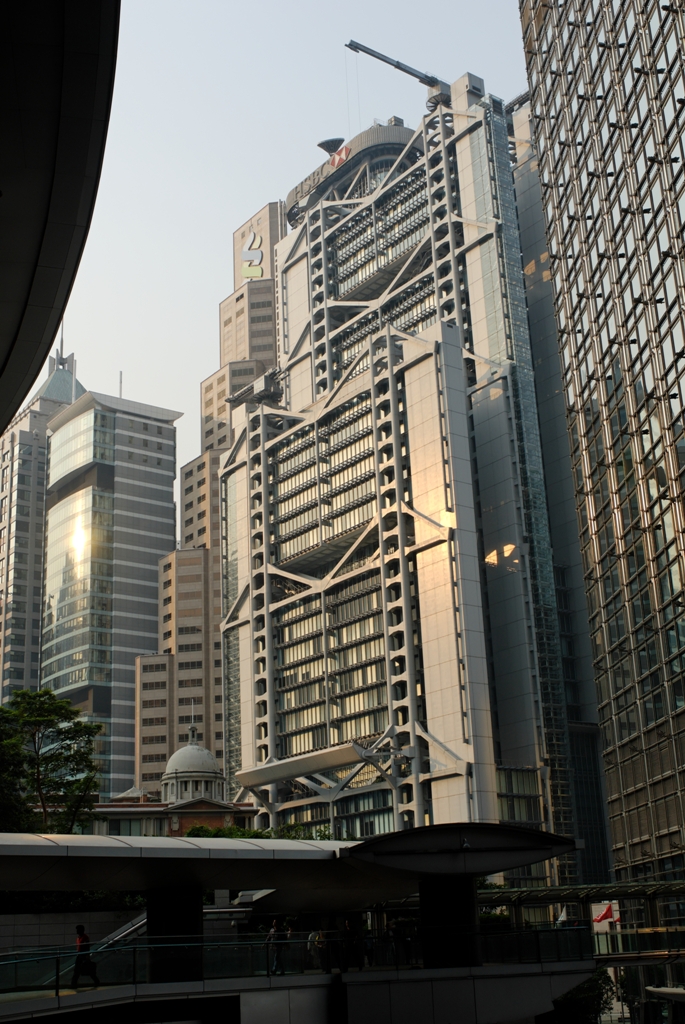 Hong-Kong - Financial district - Un petit côté Blade Runner !